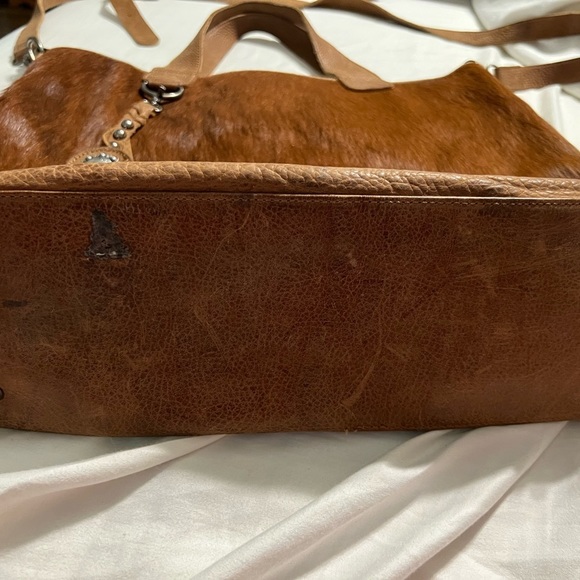 Delila leather cowhide western Purse - Picture 4 of 9